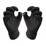 Нітрилові захисні рукавички Mercator Gogrip M чорні (25 пар), фото 2