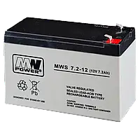 MW Power MWS 7.2-12 (12V 7.2Ah) AGM Аккумуляторная батарея