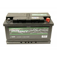 Аккумулятор автомобильный GigaWatt 80А (0185758006) - Вища Якість та Гарантія!