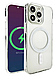 Чохол-накладка Силікон Composite Clear Case з MagSafe для Apple iPhone 14 Plus (clear), фото 7