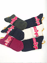 Жіночі шкарпетки Pier Lonе якісні мяка ангора тонкі  36-40 мікс кольорів 6 пар/уп