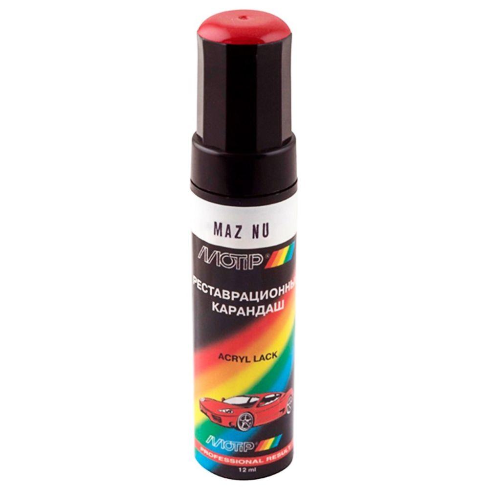 Олівець для авто Mazda колір NU червоний акриловий Motip 12мл