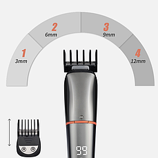 Тример для домашнього використання Hots Men`s Body Grooming Kit 6in1 (LK-860), фото 3