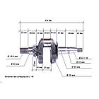 Дворядна зірка колінвала знижувального редуктора Z/13 — 168F, фото 3