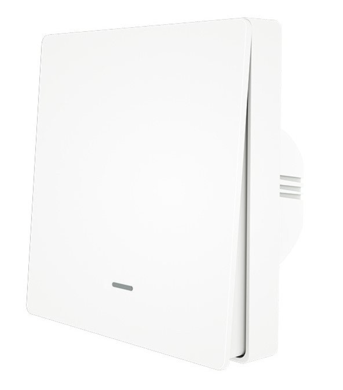 Розумний вимикач MOES Smart Light Switch, 1 клавішний Zigbee Tuya 2MQTT, універсальний з нулем та без