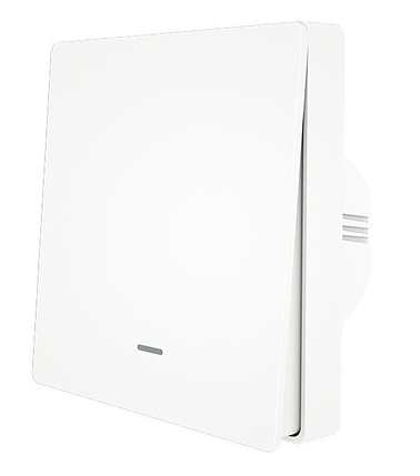 Розумний вимикач MOES Smart Light Switch, 1 клавішний Zigbee Tuya 2MQTT, універсальний з нулем та без, фото 1