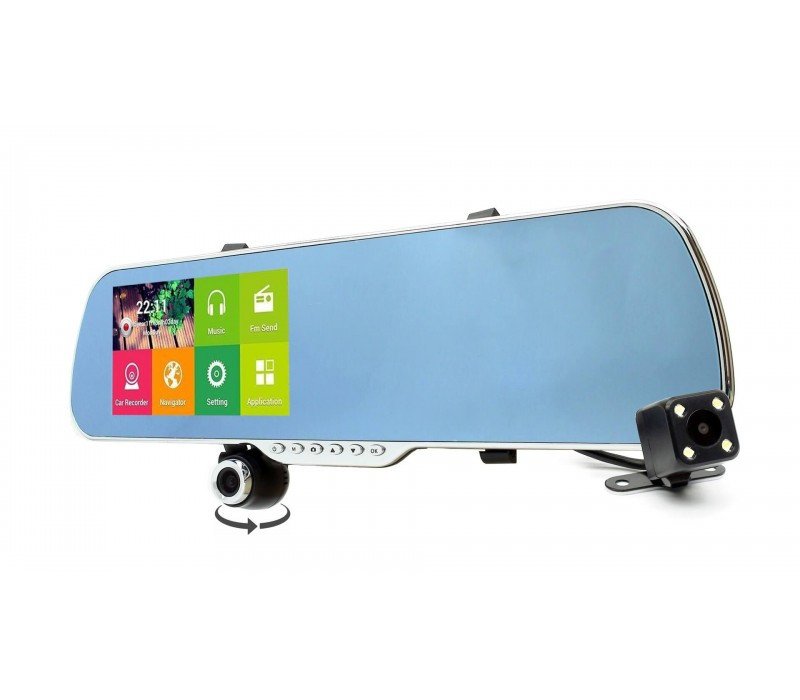 Дзеркало Відеореєстратор D22 ANDROID 6.1 (LCD 5", GPS)