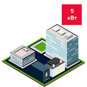 Готове енерго рішення "Потужний" 5 кВт автономної роботи Deye 5 kW + АКБ Pylontech US2000C Deye5kW + PylontechUS2000
