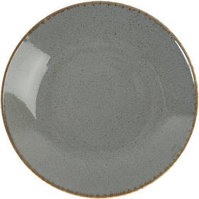 Тарілка SEASONS DARK GREY D26CM
