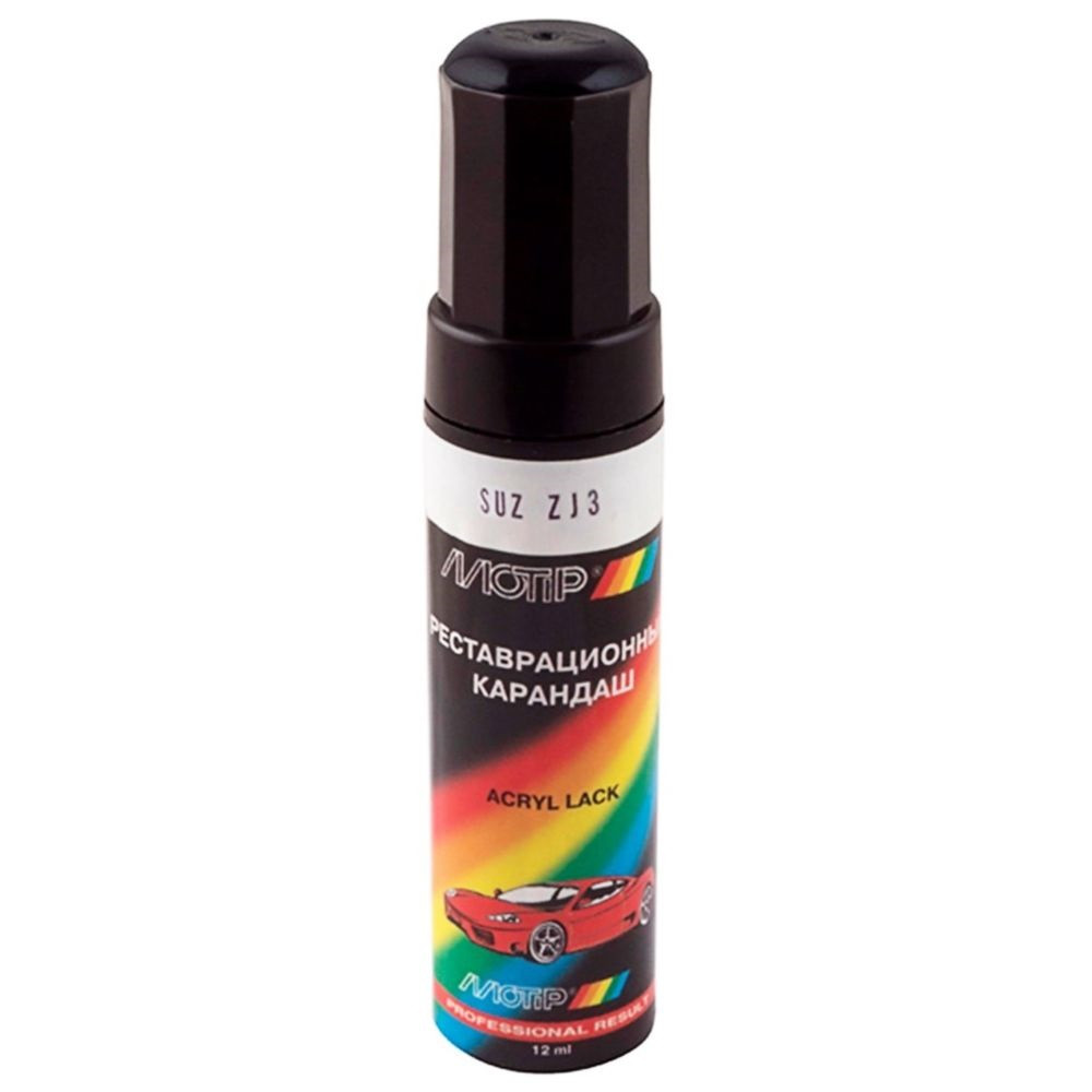 Олівець для авто Suzuki колір ZJ3 чорний металік Motip 12мл