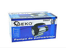 Насос для перекачування палива (, дизель ДП, олія, мазут) 220в GEKO G00937 Польща, фото 3