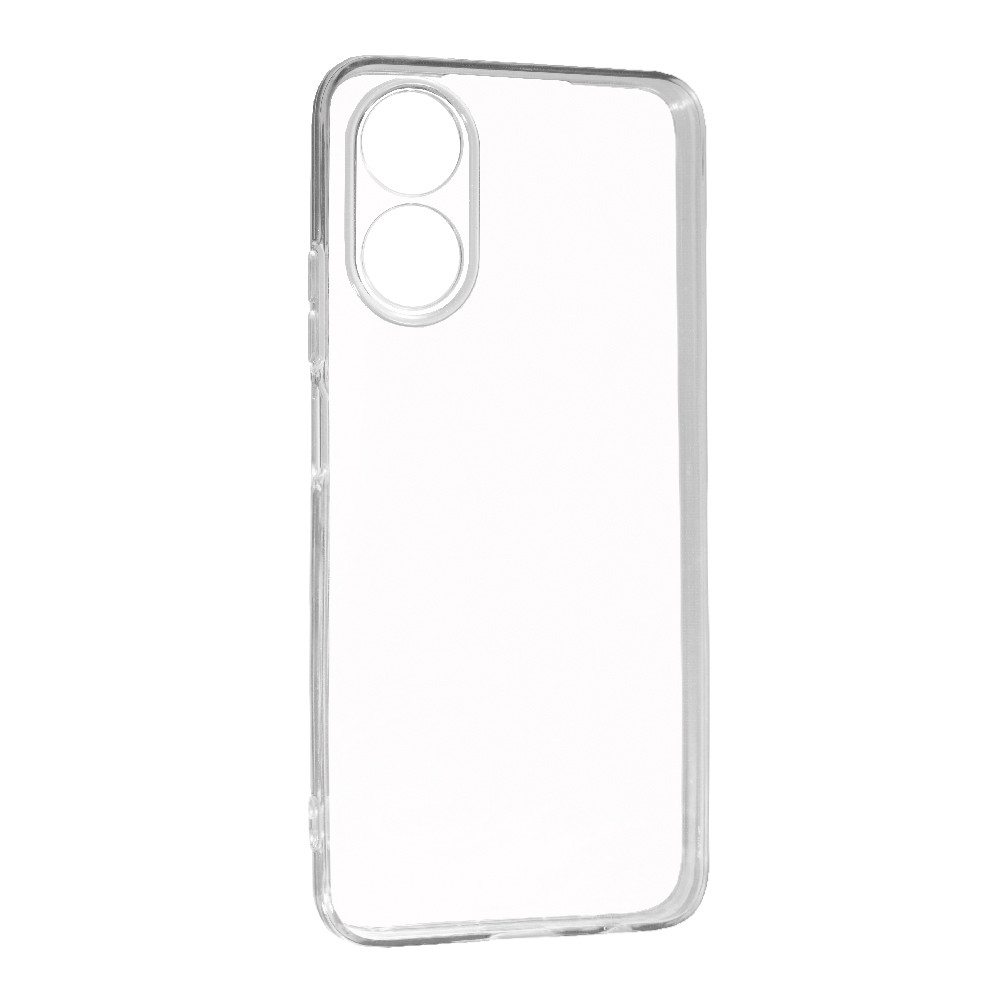 TPU чохол Smitt для OPPO A17 (на опіці а17) прозорий
