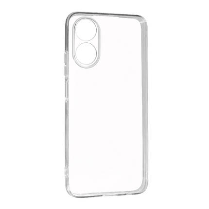 TPU чохол Smitt для OPPO A17 (на опіці а17) прозорий, фото 1