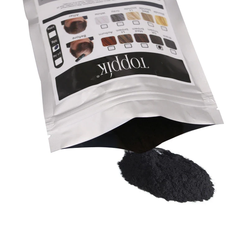 Загусник для волосся Toppik 27,5 гр. Black (Змінний пакет Чорний)