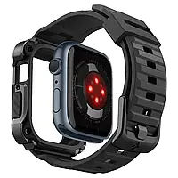 Чохол з ремінцем Spigen Tough Armor Pro Metal для Apple Watch 45 mm Series 9/8/7, фото 4