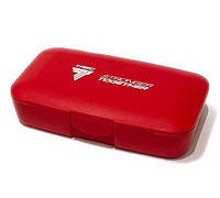 Контейнер для таблеток TREC nutrition Pillbox Stronger Together red Vitaminka