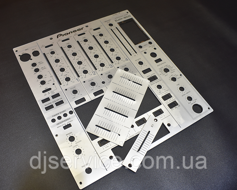 Лицьова панель самоклейка SILVER DNB1144 для Pioneer djm800