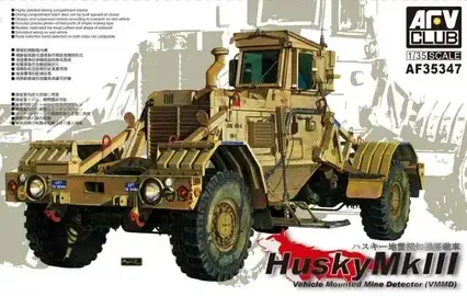 Husky Mk.III Vehicle Mounted Mine Detector (VMMD). Модель у масштабі 1/35. AFV CLUB AF35347, фото 1