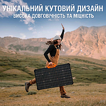 Сонячна батарея для кемпінгу SolarSaga 80W Jackery монокристалічна портативна 80 Вт панель, фото 3