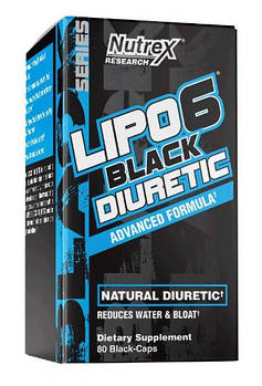 Nutrex Lipo-6 Black Diuretic - 80caps