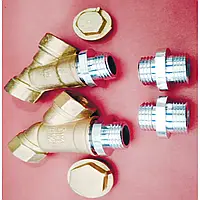 Перехід із кришки фільтра грубого очищення М24н*1/2н