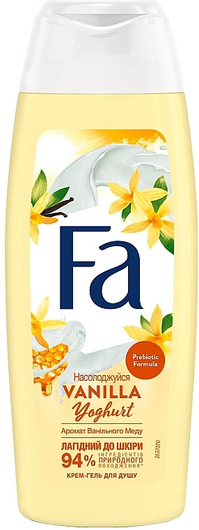 Гель для душу Fa "Yoghurt. Ванільний мед" (250 мл.)