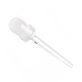 Світлодіод яскравий білий з матовою лінзою 3.0 - 3.2В 5 х 9 мм 50 шт (СП10)