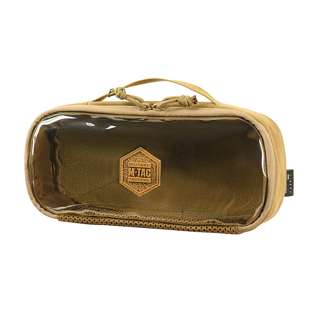 Органайзер M-Tac Transparent Elite Medium Gen.II Coyote 10147805-M