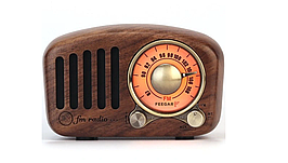 Портативне ретро кухонне Feegar Retro Wood FM BT SD 10h