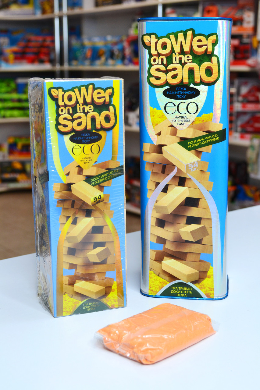 Башня настільна гра Danko Toys TOWER з піском, фото 1