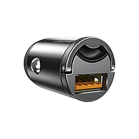 Автомобільний зарядний пристрій Baseus Tiny Star Mini Quick Charge Car Charger USB Port 30 W Gray (VCHX-A0G)