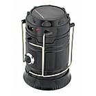 Ліхтар Кемпінговий світлодіодний на сонячних батарейках SH5800T Чорний, фото 3