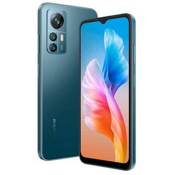 Смартфон Blackview A85 Blue 8/128Gb, 2sim, екран 6.22" IPS, 8 ядер, 50+8+2/8Мп, 4480 mAh, 4G (LTE)