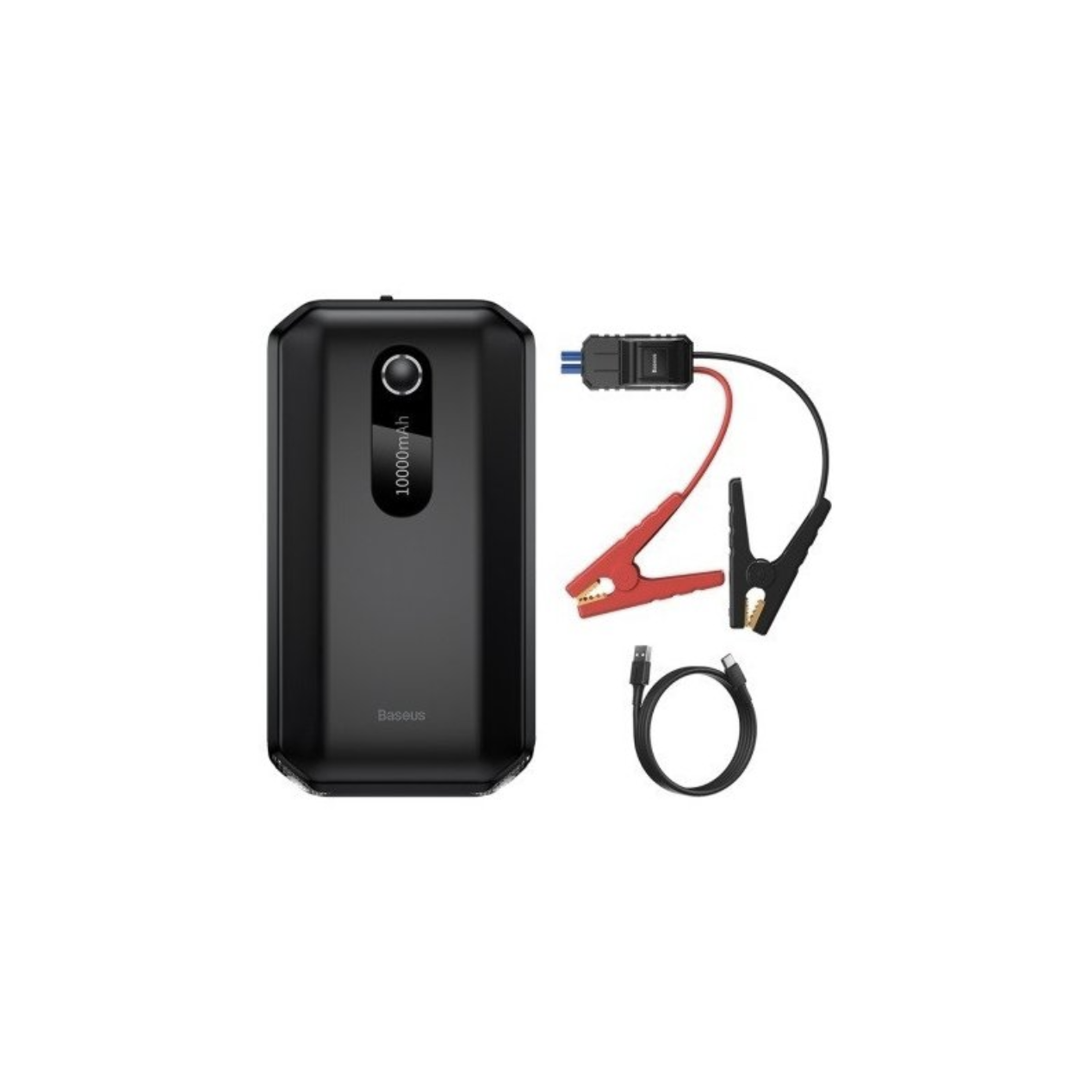 Пусковий пристрій Baseus Super Energy Air Car Jump Starter 10000 mAh Black