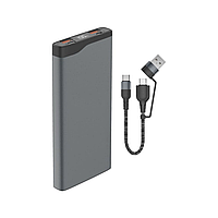 Зовнішній акумулятор 4Smarts VoltHub Pro 10000 mAh, 22,5W PD+QC3.0 GunMetal