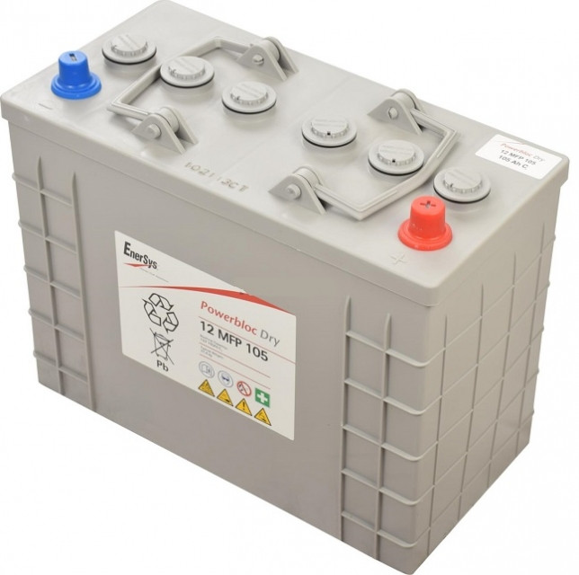 Тяговий акумулятор Гелевий 12В 105Ач Enersys Powerbloc 12 MFP 105