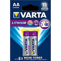 Батарейки VARTA Professional AA Lithium/LR 06 (2 шт) (06106)(6106301402)