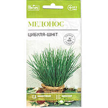 Насіння цибулі-шніт середньоранньої, зимостійкої "Медонос" (1 г) від ТМ "Велес", Україна