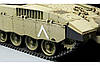 Merkava Mk.3 BAZ з мінним тралом Nochri Dalet. Модель танка у масштабі 1/35. MENG MODEL TS-005, фото 6