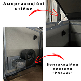 Кожух/капот захисний для генератора 6-12 кВт з вікном для підключення штекера на 380V, фото 7