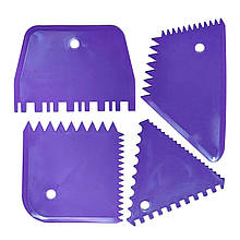 Шпателі кондитерські MagicKitchen ВВ1004 набір 4 шт