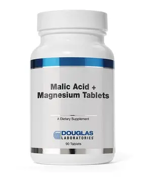 Малинова кислота + магній, Malic Acid + Magnesium, Douglas Laboratories, 180 табл. BX286