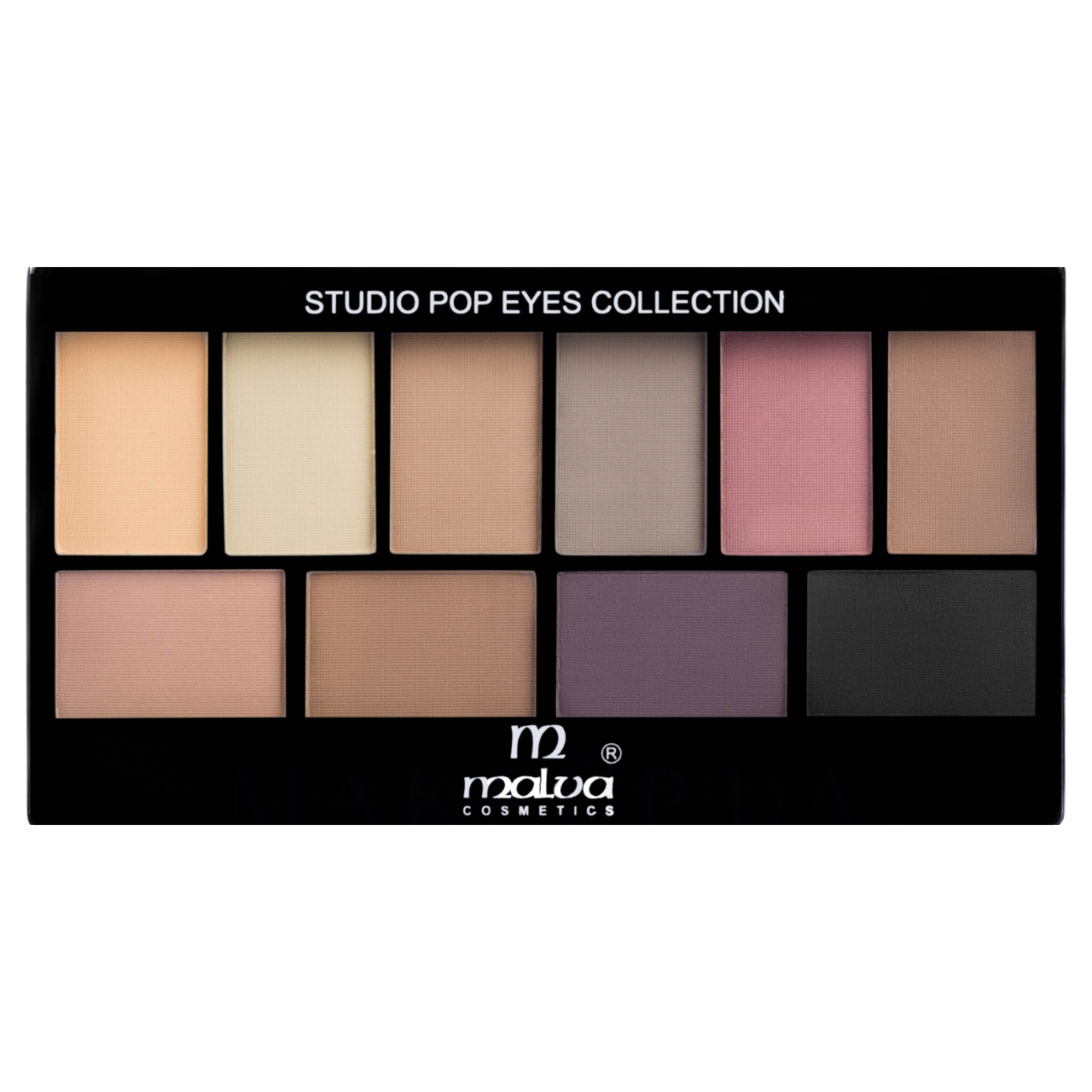 Палітра тіней для повік Malva Studio Pop Eyes Collection М 460 № 06