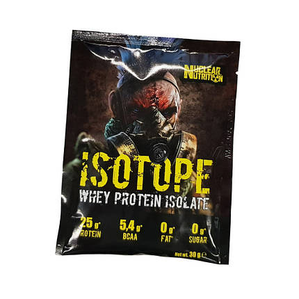 Протеїн ізолят Nuclear Nutrition Isotope 30 g шоксолад, фото 3