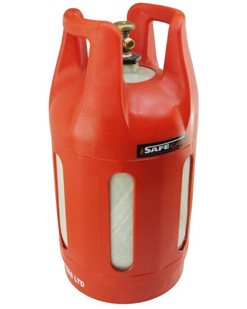 Балон газовий композитний Safegas Індія Technoplast 24 л. з безпечним вентилем