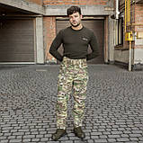 Штани тактичні 13 кишень на флісі GRIFON Apex Tactic мультикам Rip-Stop, фото 10