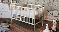 Кроватка для новорожденных "Малютка" 60х120 см Слоновая кость