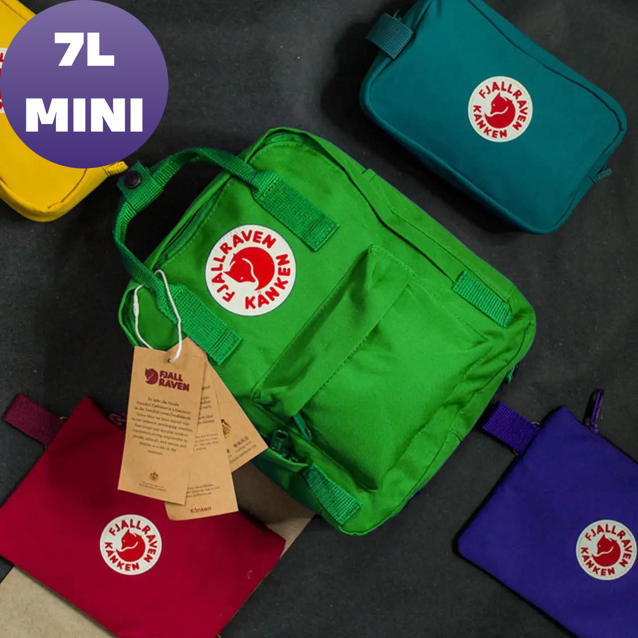 Рюкзак Fjallraven Kanken classic, міський спортивний практичний рюкзак Канкен