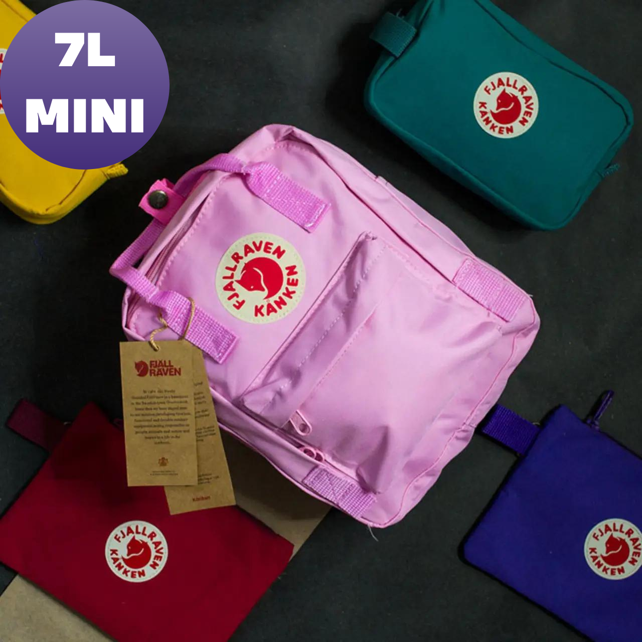 Рюкзак Fjallraven Kanken classic, міський спортивний практичний рюкзак Канкен, фото 1