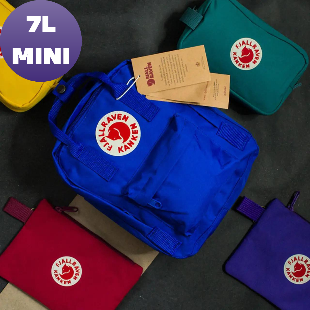 Рюкзак Fjallraven Kanken classic, міський спортивний практичний рюкзак Канкен
